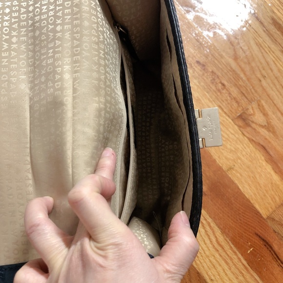 Kate Spade Crocodile embossed Doris purse - Picture 5 of 13